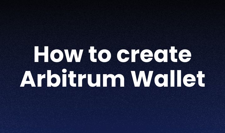 How to create Arbitrum wallet