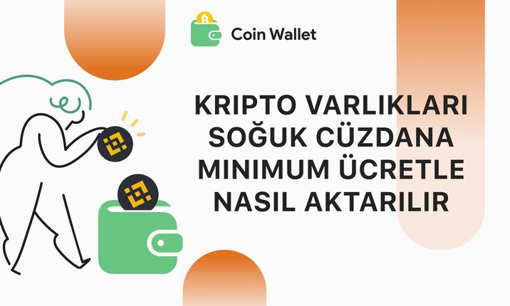 Kripto varlıkları soğuk cüzdana minimum ücretle nasıl aktarılır