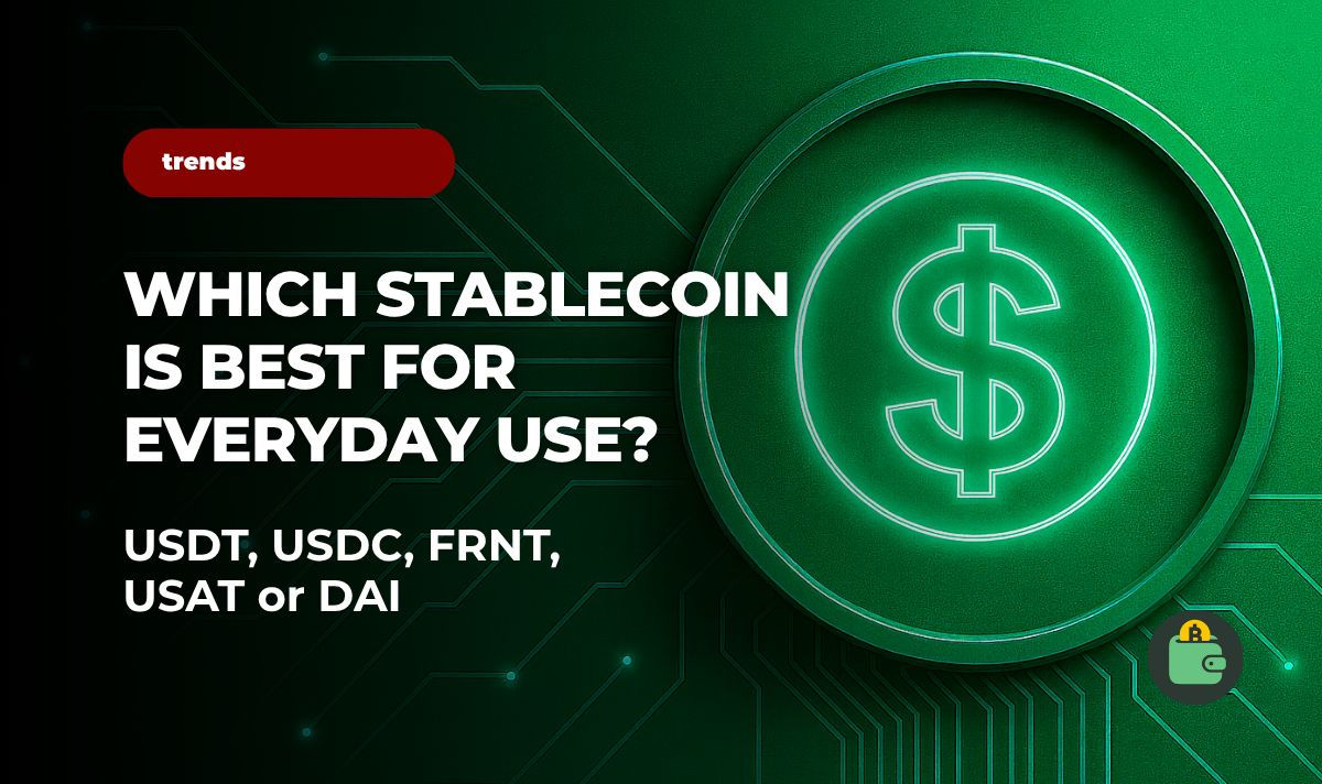 Which Stablecoin Is Best for Everyday Use? USDT, USDC, FRNT, USAT or DAI? |  Coin Wallet