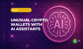 4 Unusual Crypto Wallets with AI Assistants: Voice Control, Super Apps, and a Sweet Helper
