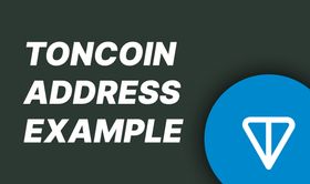 Toncoin address example