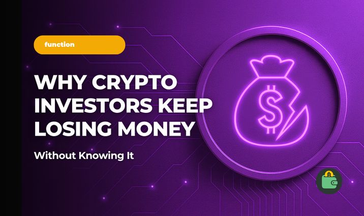 How People Lose Money in Crypto Without Even Noticing How People Lose Money in Crypto Without Even Noticing