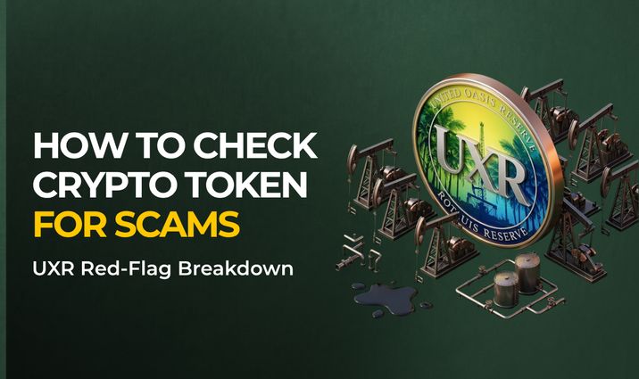 How to Check a Crypto Token for Scams: UXR Red-Flag Breakdown