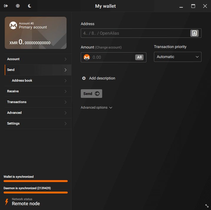 GUI wallet GUI wallet