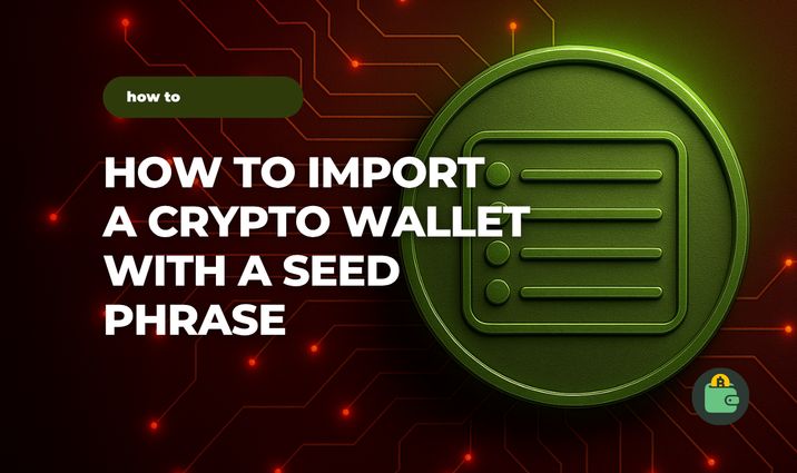 How to Import a Crypto Wallet with a Seed Phrase How to Import a Crypto Wallet with a Seed Phrase