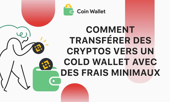 Comment transférer des cryptos vers un cold wallet avec des frais minimaux