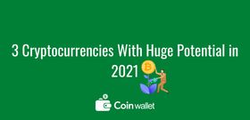 3 Cryptocurrencies With Huge Potential in 2021