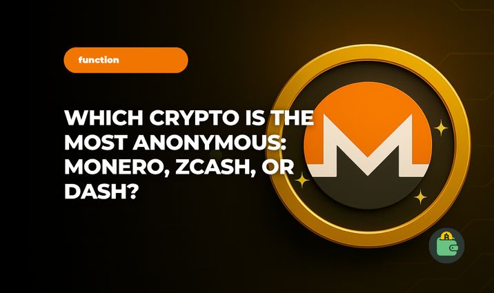 Best Anonymous Cryptocurrency in 2025: Monero, Zcash, or Dash?