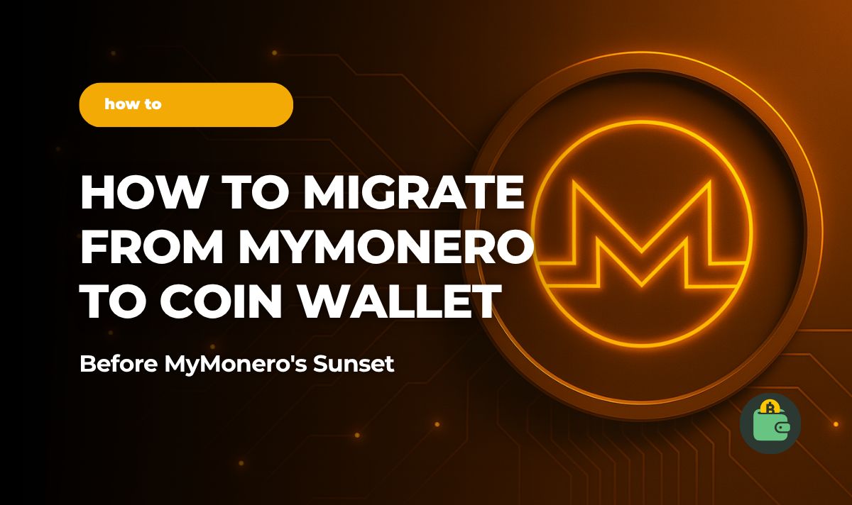 How to Migrate from MyMonero to Coin Wallet | Coin Wallet