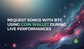 Use Coin Wallet on concerts: request songs and tip during live performances