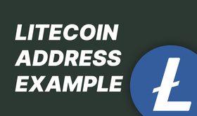 Litecoin address example