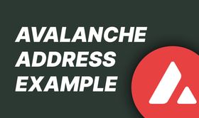 Avalanche address example