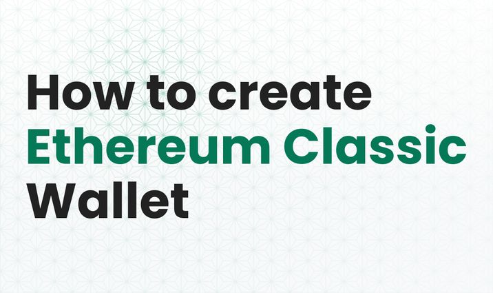 How to create Ethereum Classic wallet
