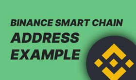 Binance Smart Chain address example