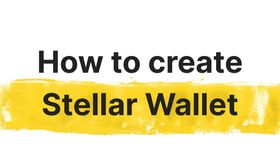 How to create Stellar wallet