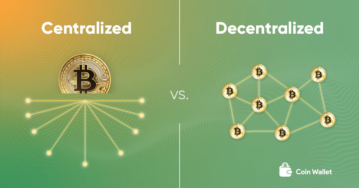 centralized vs decentralized crypto wallet